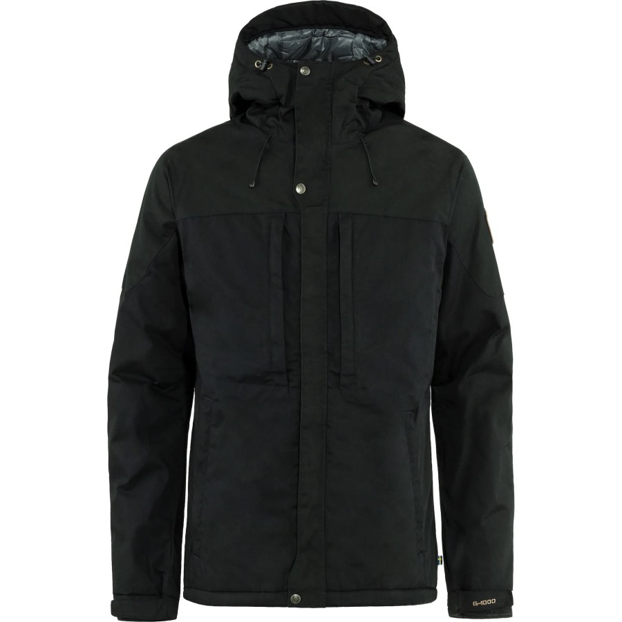 Black Skogs Padded Jacket M Fjällräven Outlets