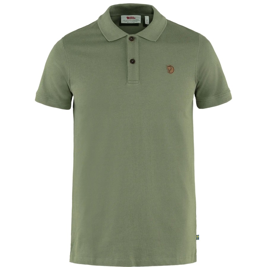 Green Övik Polo Shirt M Fjällräven Outlets