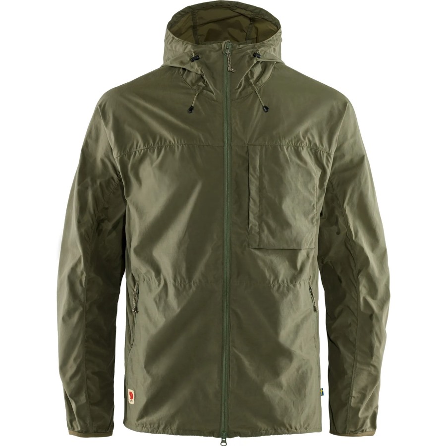 Fjällräven Outlets Green High Coast Wind Jacket M