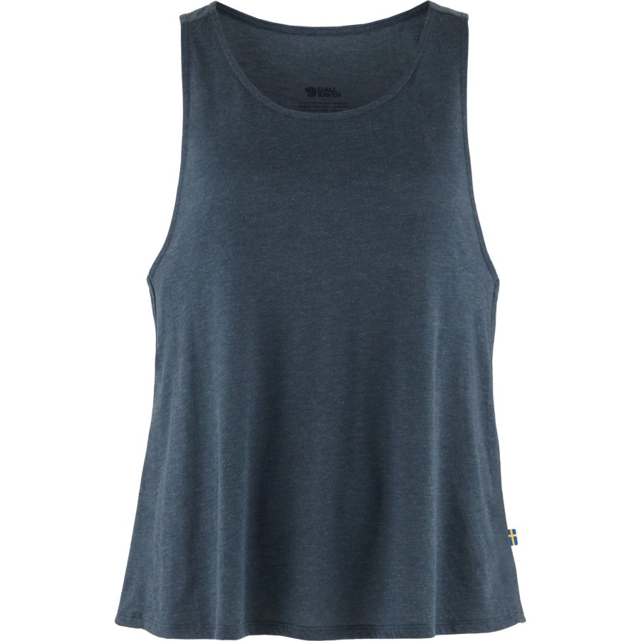 High Coast Loose Tank Top W Navy Fjällräven Outlets