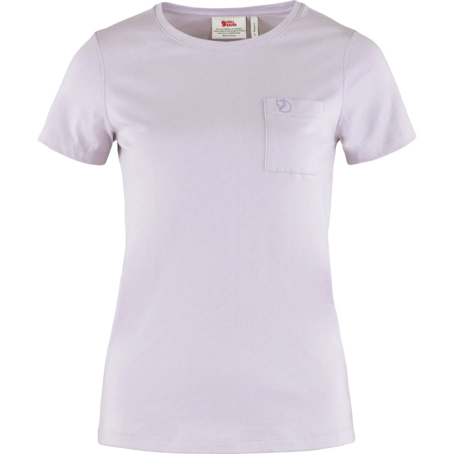 Pastel Lavender Övik T-Shirt W Fjällräven Outlets