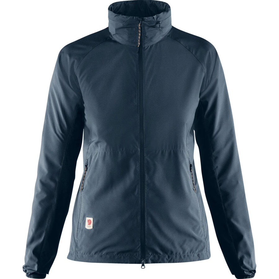 High Coast Lite Jacket W Navy Fjällräven Outlets