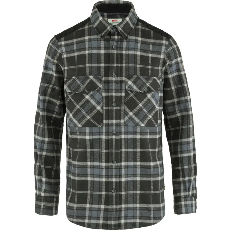 Black-Fog Övik Twill Shirt M Fjällräven Outlets