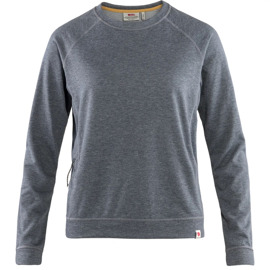 Navy Fjällräven Outlets High Coast Lite Sweater W