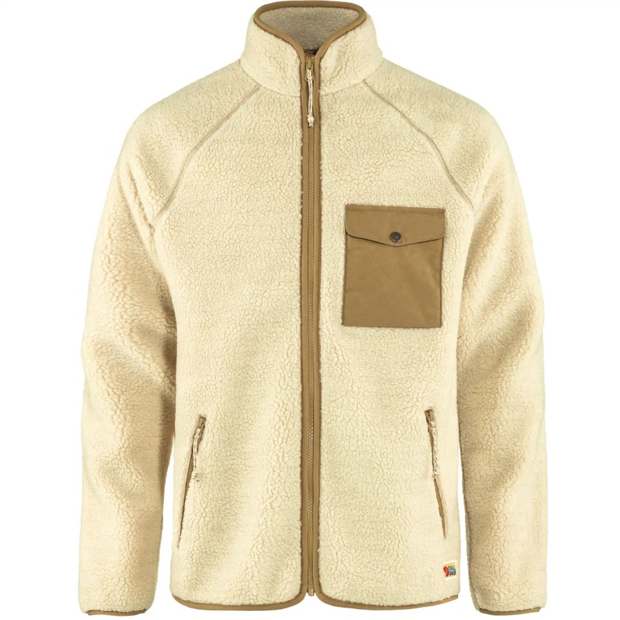 Vardag Pile Fleece M Chalk White Fjällräven Outlets