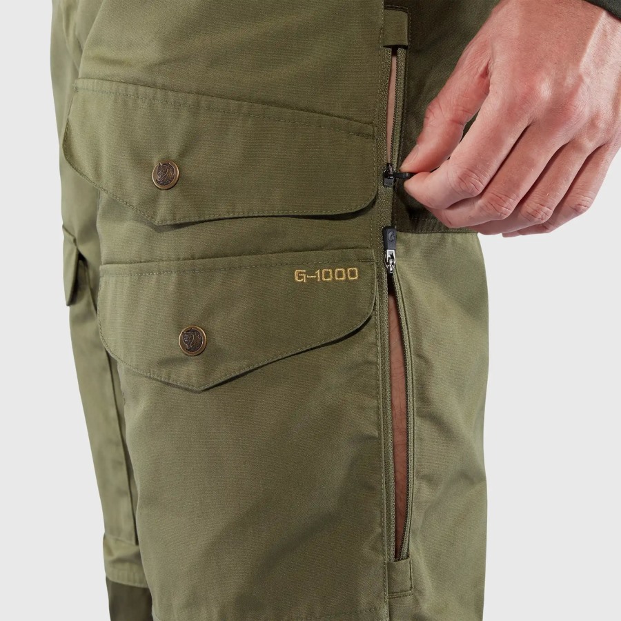 Vidda Pro Ventilated Trousers M Long Fjällräven Outlets Dark Sand-Stone Grey