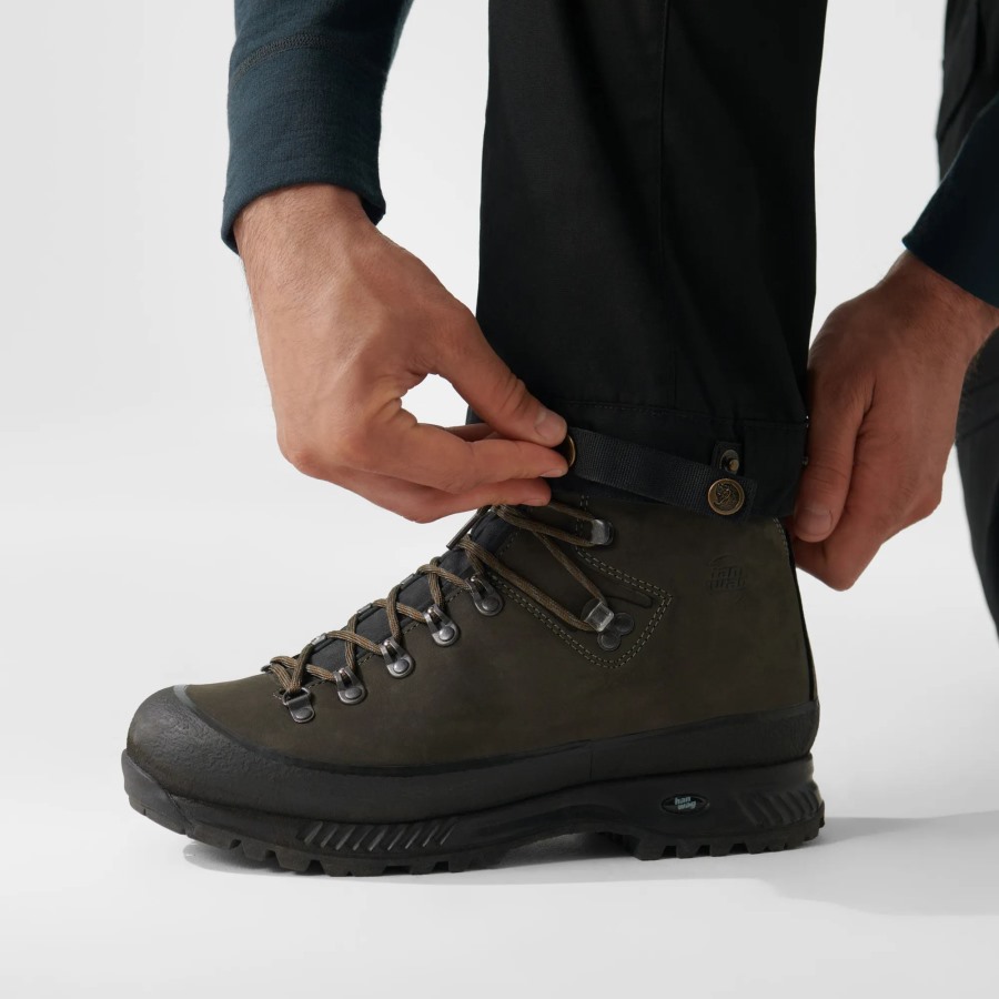 Vidda Pro Ventilated Trousers M Long Fjällräven Outlets Dark Sand-Stone Grey