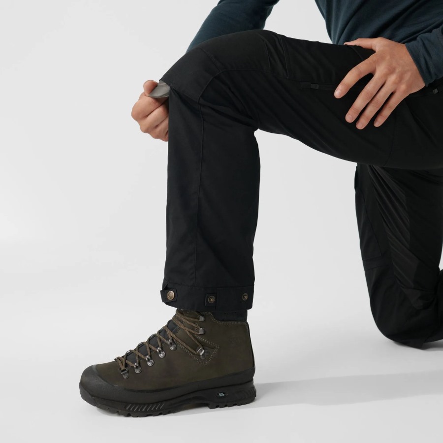 Vidda Pro Ventilated Trousers M Long Fjällräven Outlets Dark Sand-Stone Grey