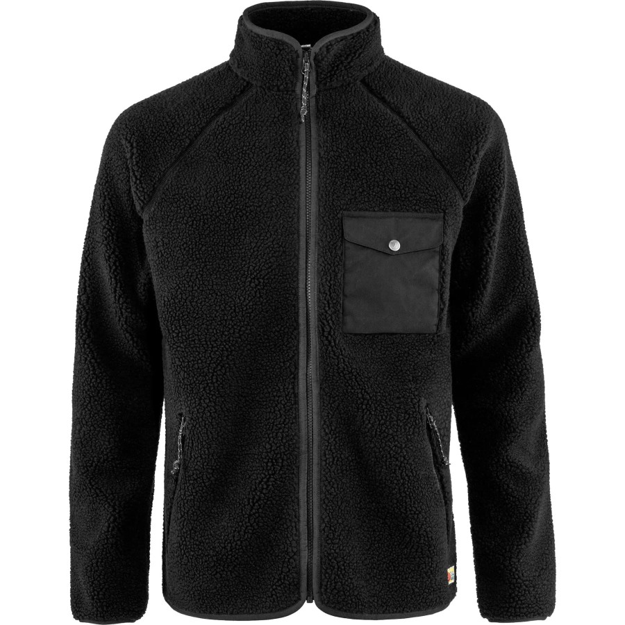 Vardag Pile Fleece M Fjällräven Outlets Black