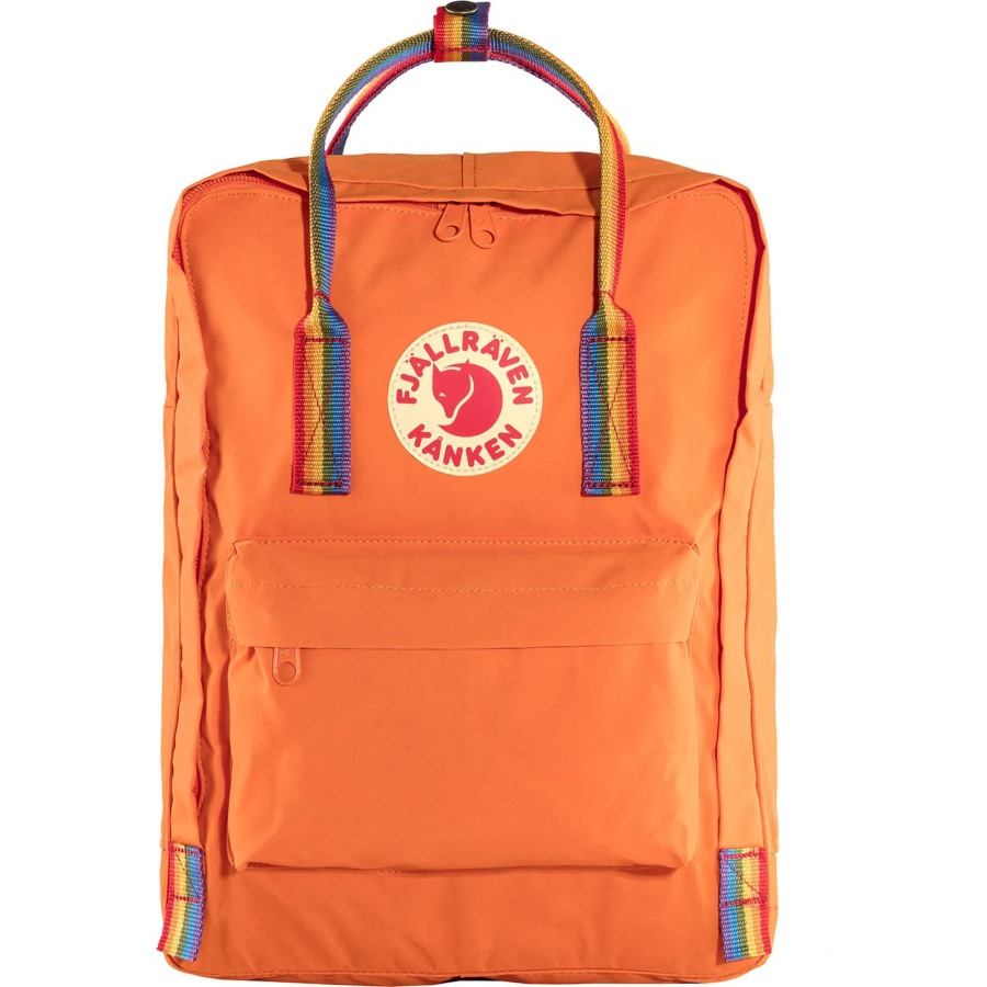 Burnt Orange-Rainbow Pattern Kånken Rainbow Fjällräven Outlets