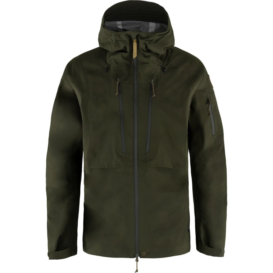 Keb Eco-Shell Jacket M Deep Forest Fjällräven Outlets