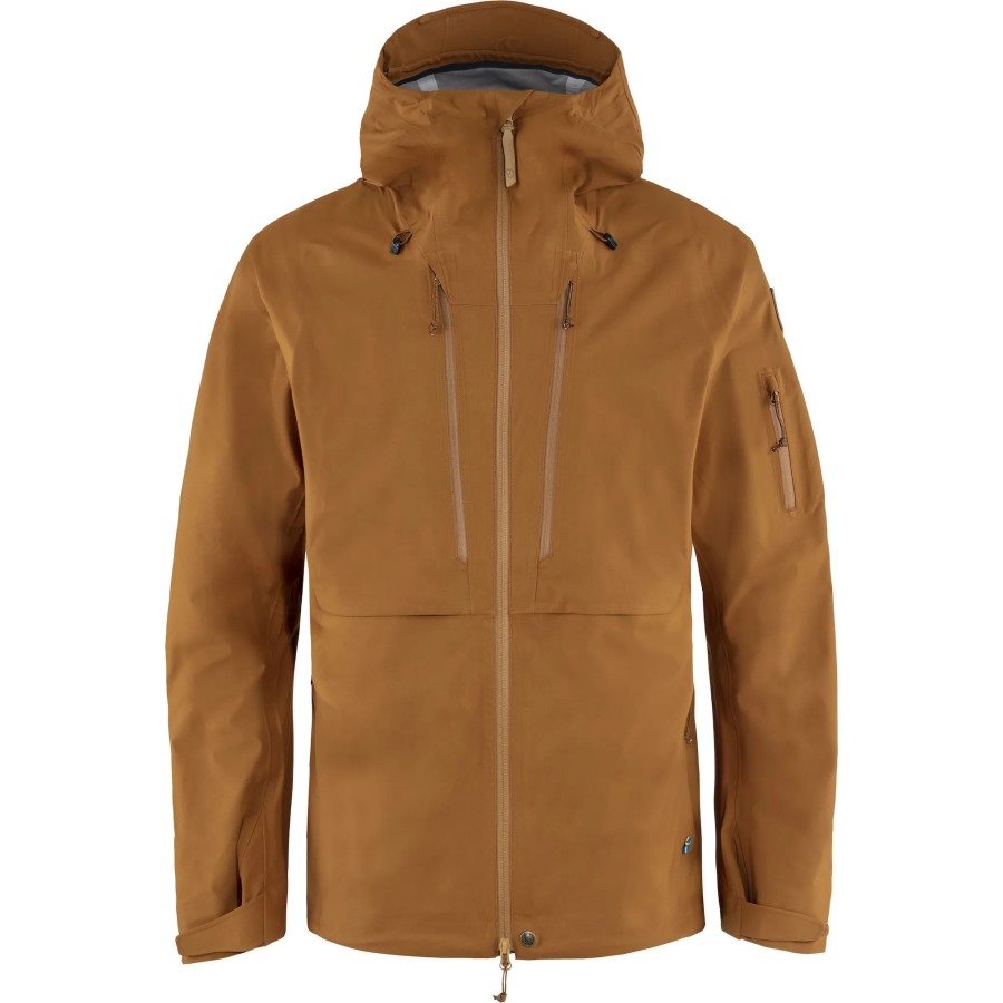 Keb Eco-Shell Jacket M Fashion Fjällräven Outlets Chestnut