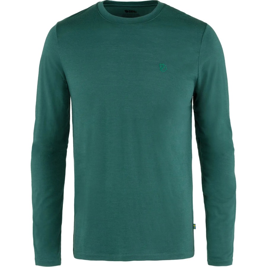 Fjällräven Outlets Arctic Green Abisko Wool Ls M