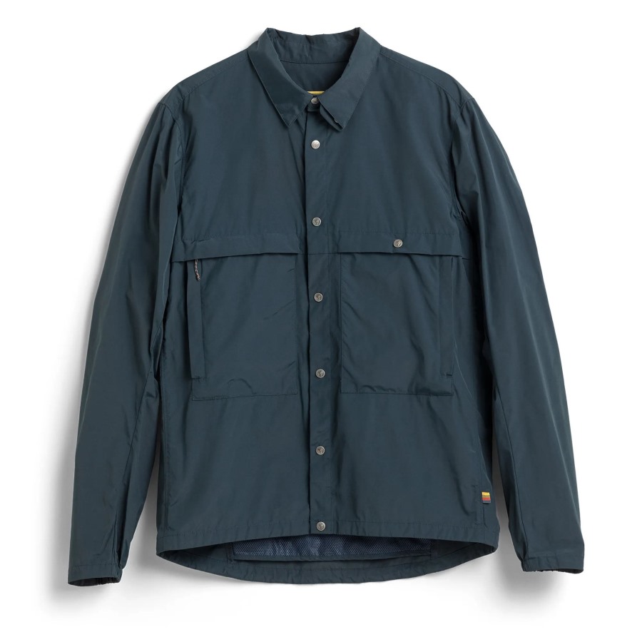 Navy S/F Rider'S Wind Jacket M Fjällräven Outlets