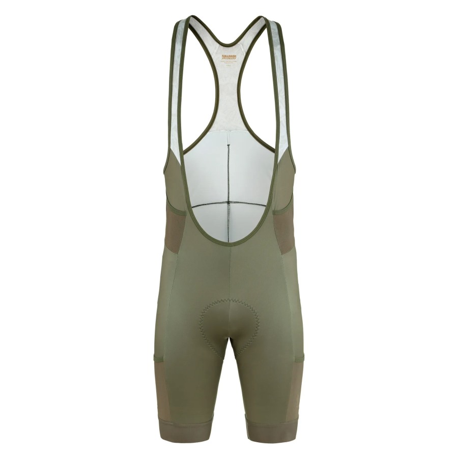 S/F Adventure Bib Shorts W/ Swat M Green Fjällräven Outlets