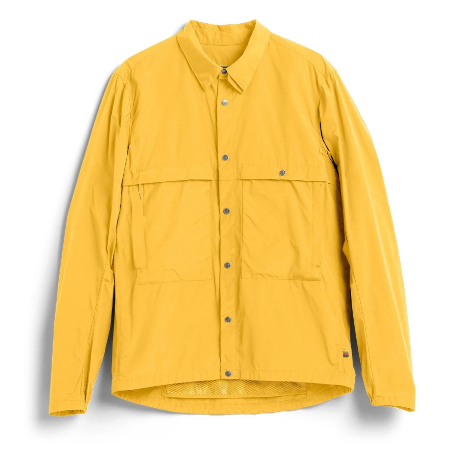 S/F Rider'S Wind Jacket M Fjällräven Outlets Ochre