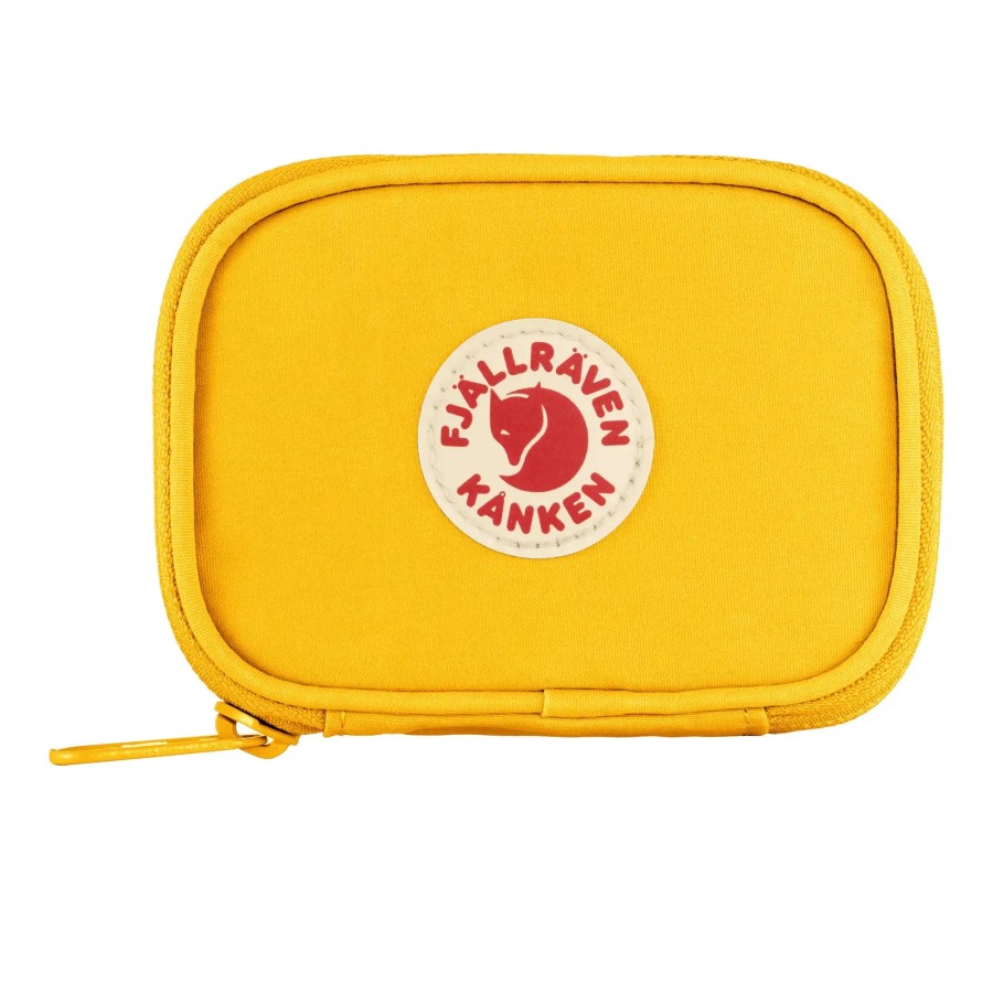 Kånken Card Wallet Fjällräven Outlets Warm Yellow
