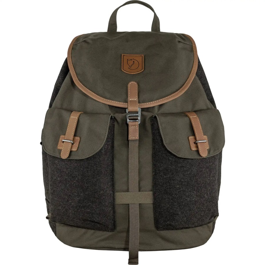 Dark Olive-Brown Fjällräven Outlets Värmland Rucksack