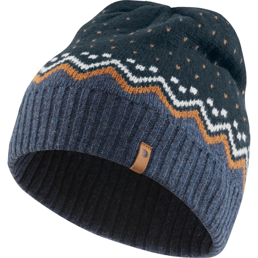 Dark Navy Övik Knit Hat Fjällräven Outlets