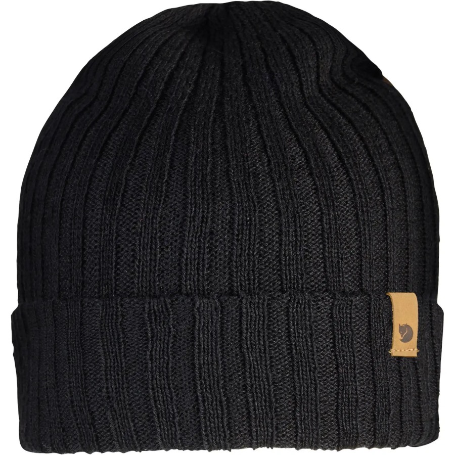 Fjällräven Outlets Black Byron Hat Thin