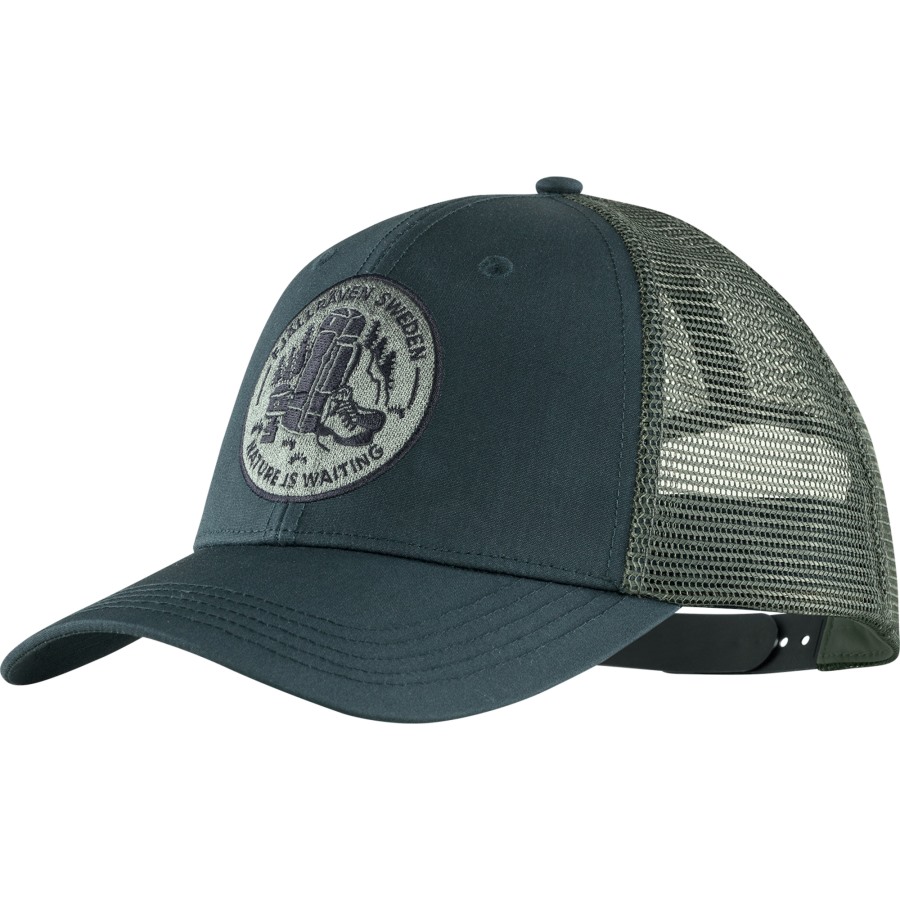 Fikapaus Långtradarkeps Dark Navy Fjällräven Outlets