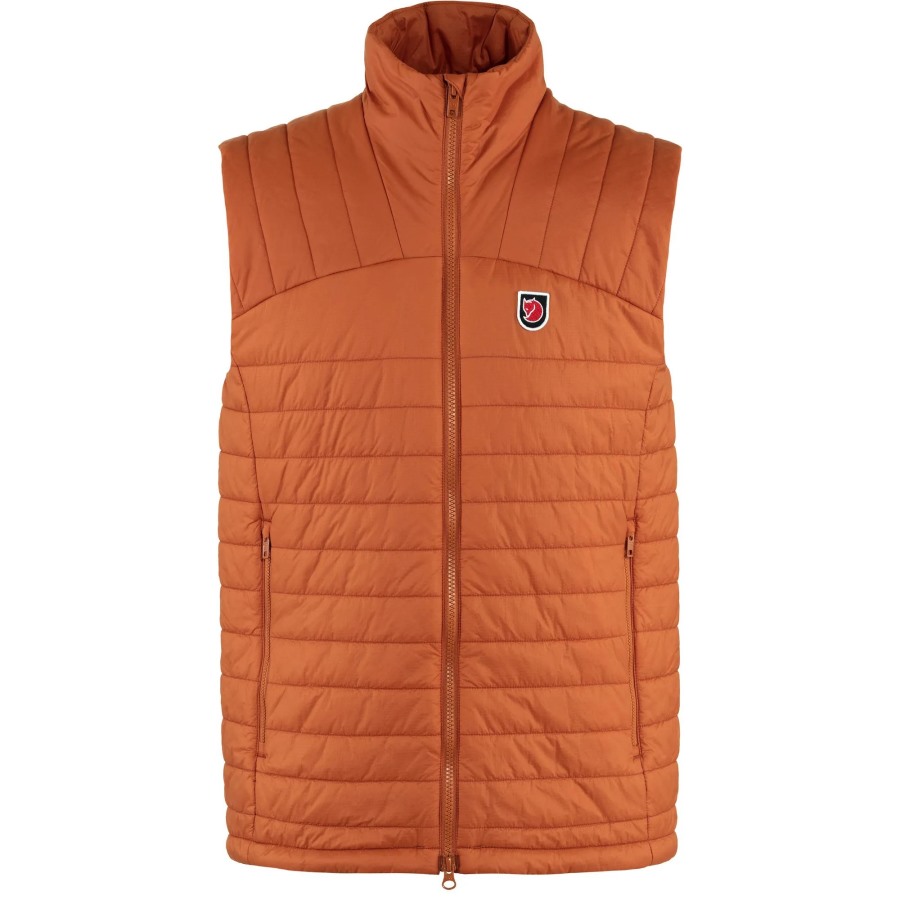 Terracotta Brown Fjällräven Outlets Expedition X-Lätt Vest M