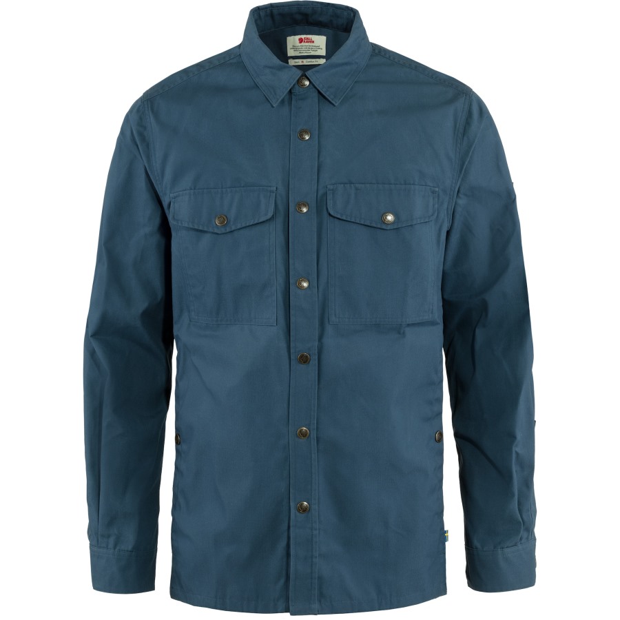 Singi Overshirt M Indigo Blue Fashion Fjällräven Outlets