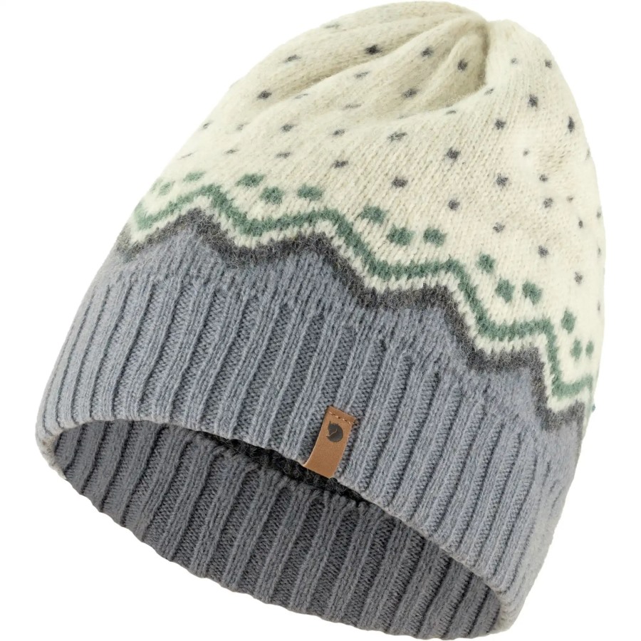 Övik Knit Hat Chalk White Fjällräven Outlets