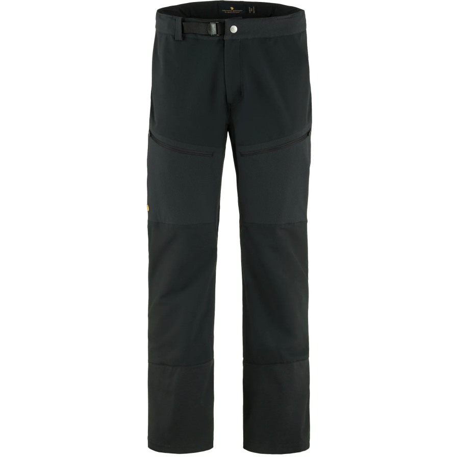 Black Fashion Fjällräven Outlets Bergtagen Touring Trousers M