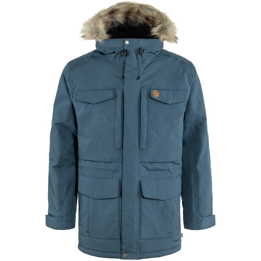 Mountain Blue Nuuk Parka M Fjällräven Outlets