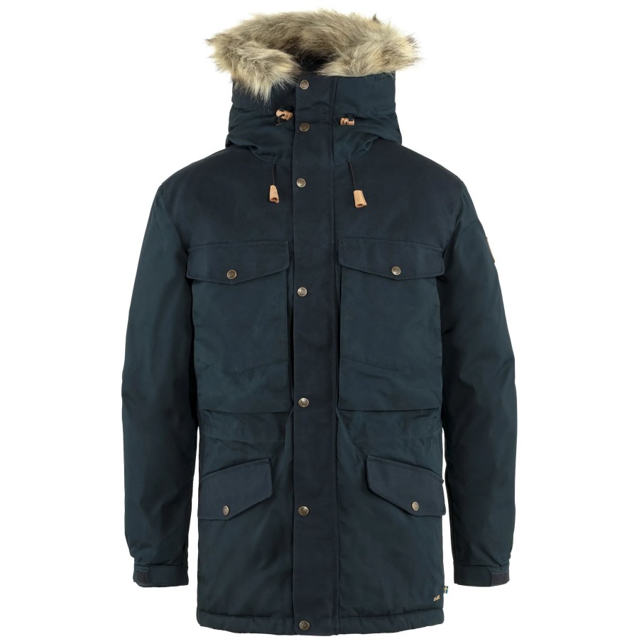 Dark Navy Fjällräven Outlets Singi Down Jacket M