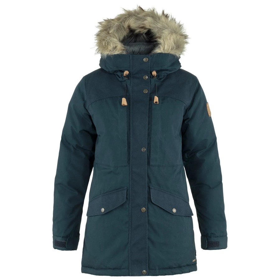 Dark Navy Fjällräven Outlets Singi Down Jacket W