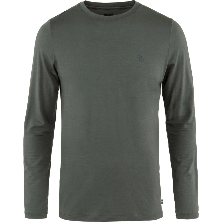 Fjällräven Outlets Abisko Wool Ls M Basalt