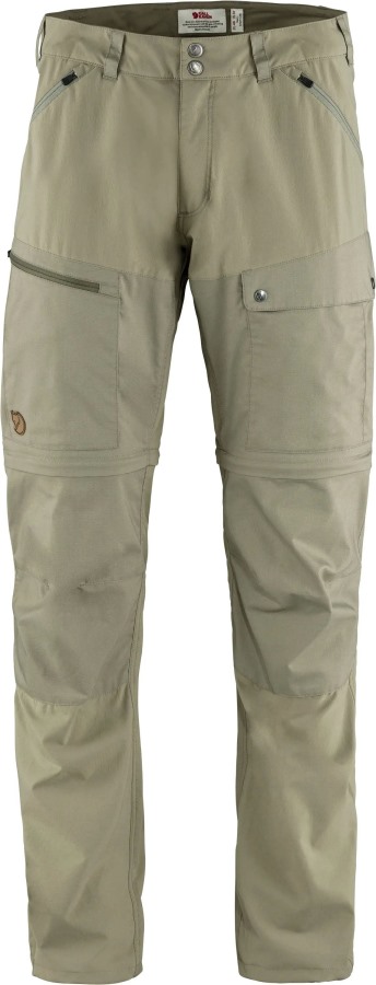 Abisko Midsummer Zip Off Trousers M Long Fjällräven Outlets Savanna-Light Olive