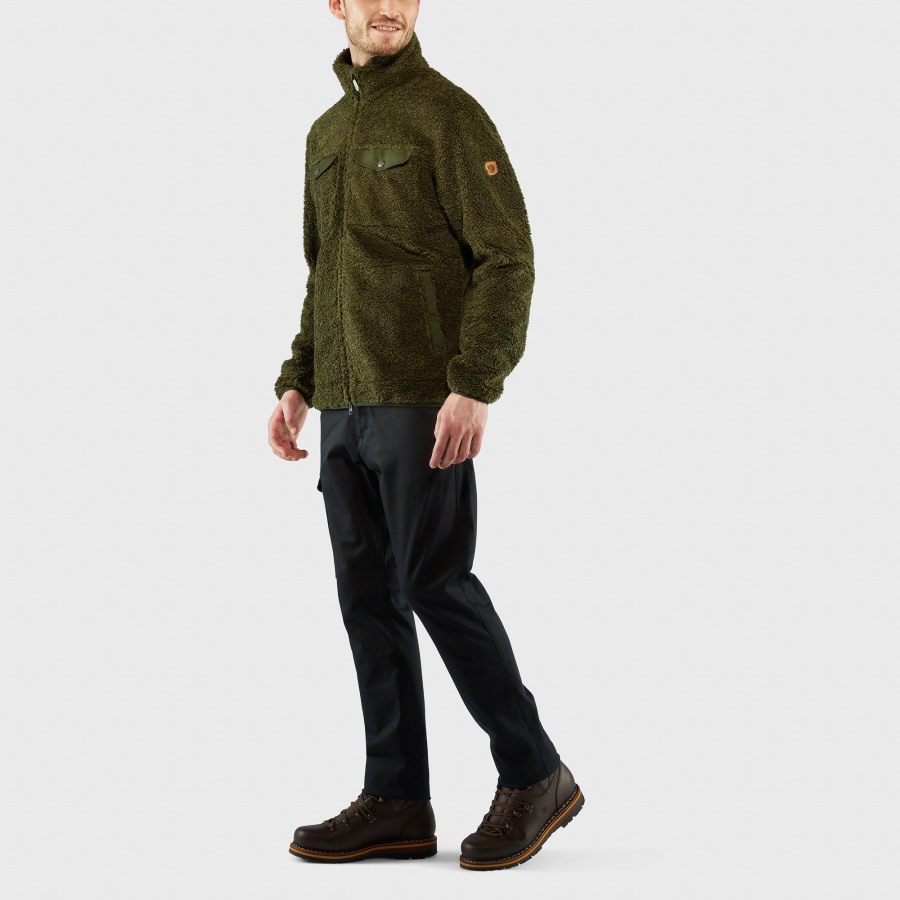 Fjällräven Outlets Greenland Pile Fleece M Dark Grey