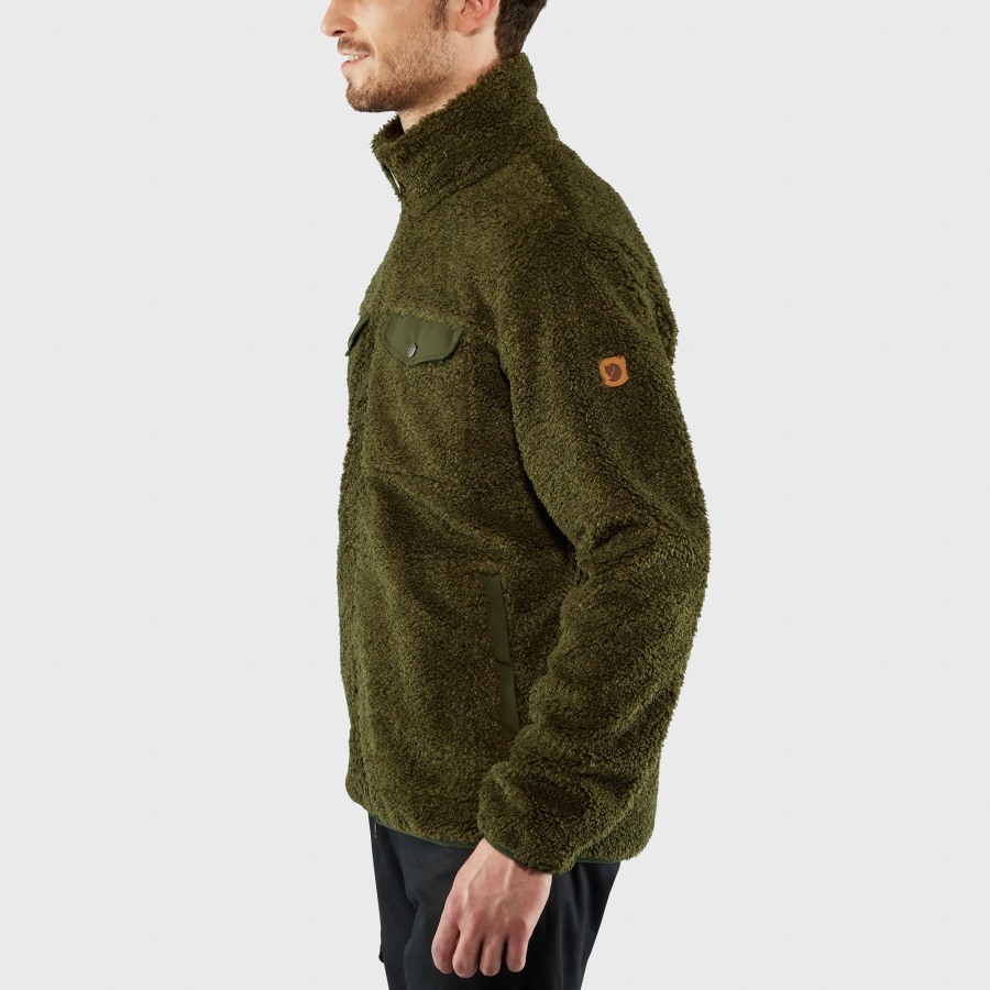 Fjällräven Outlets Greenland Pile Fleece M Dark Grey