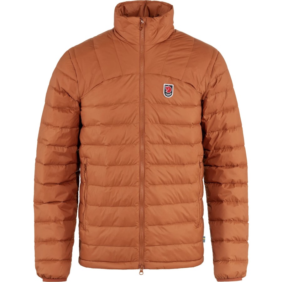 Terracotta Brown Expedition Pack Down Jacket M Fjällräven Outlets