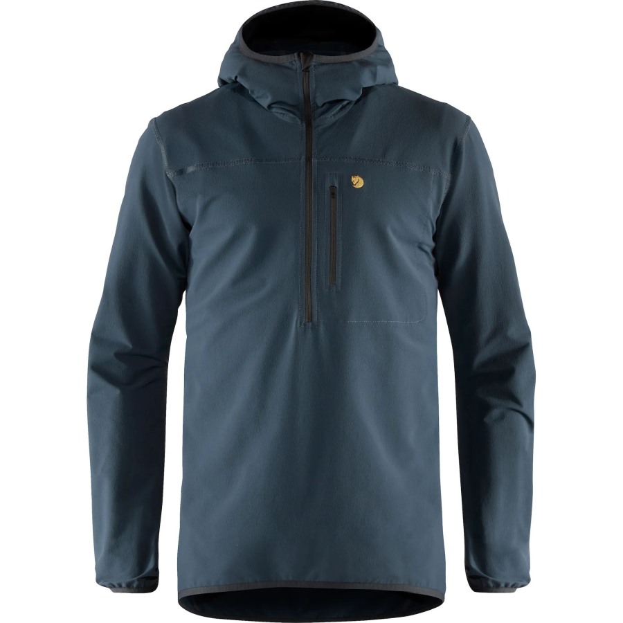 Fjällräven Outlets Mountain Blue Bergtagen Stretch Half Zip M