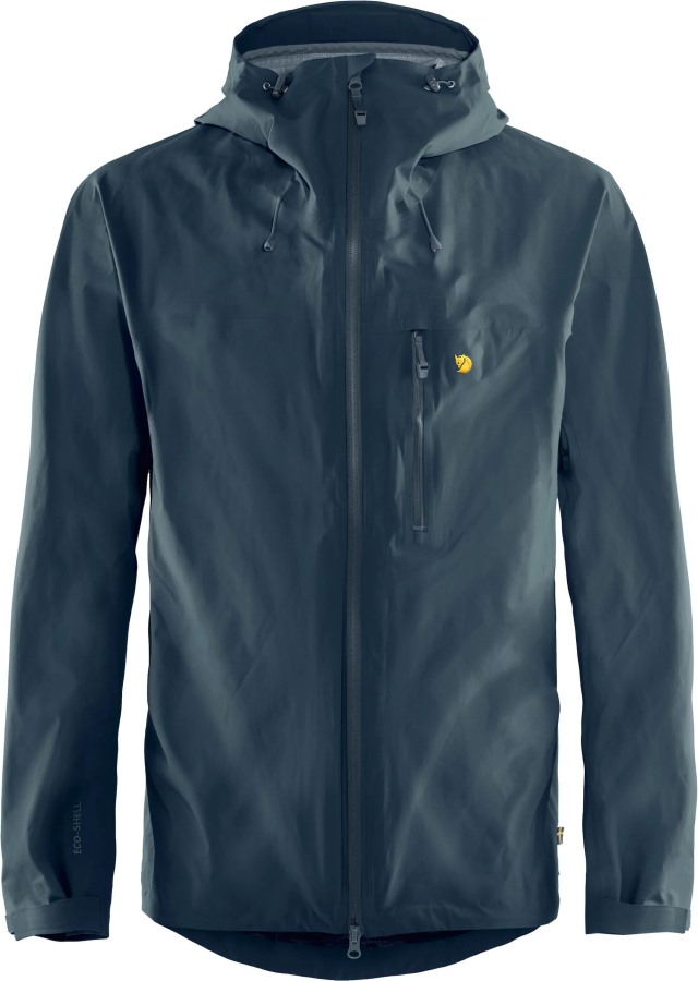 Mountain Blue Fjällräven Outlets Bergtagen Lite Eco-Shell Jacket M