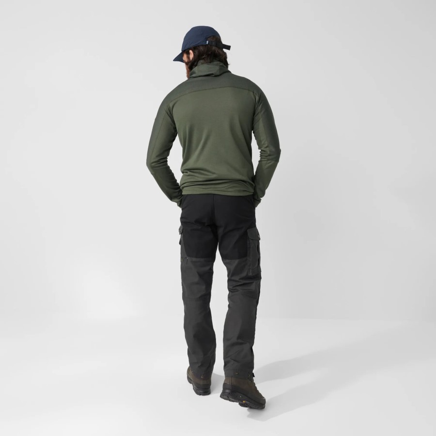 Green-Dark Grey Fjällräven Outlets Vidda Pro Trousers M Long