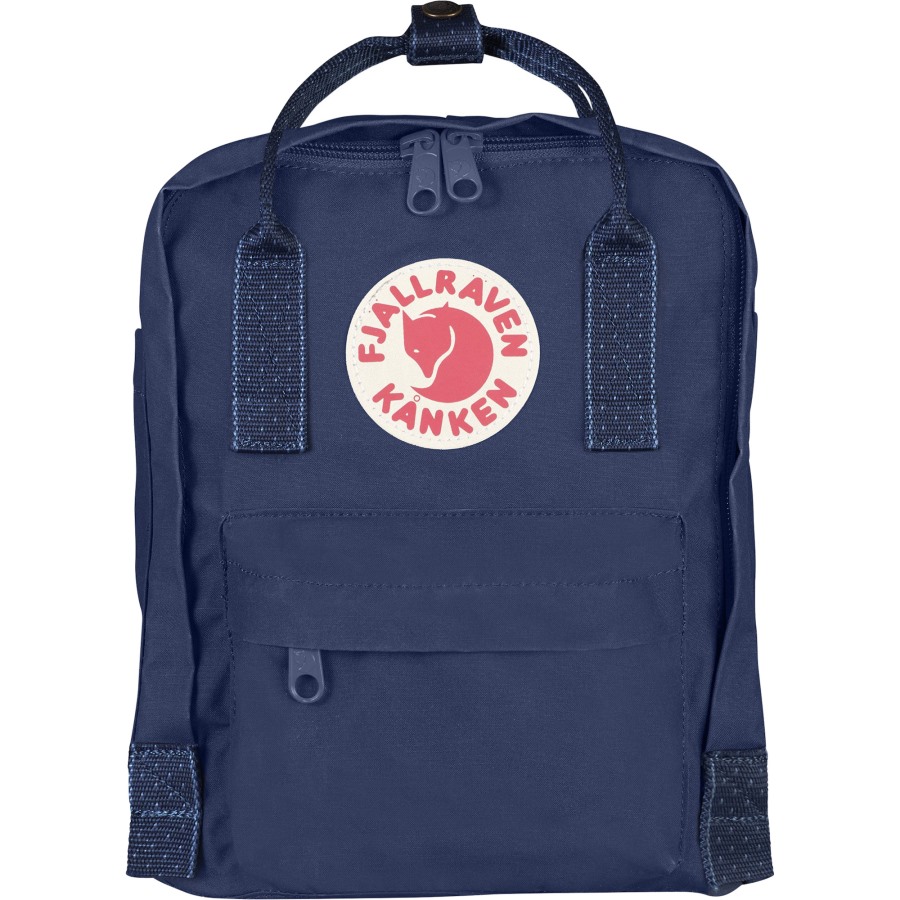 Fjällräven Outlets Royal Blue-Pinstripe Pattern Kånken Mini