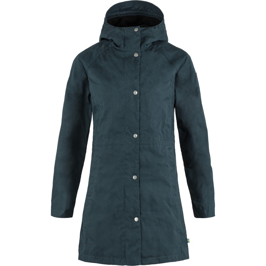 Fjällräven Outlets Dark Navy Karla Hydratic Jacket W