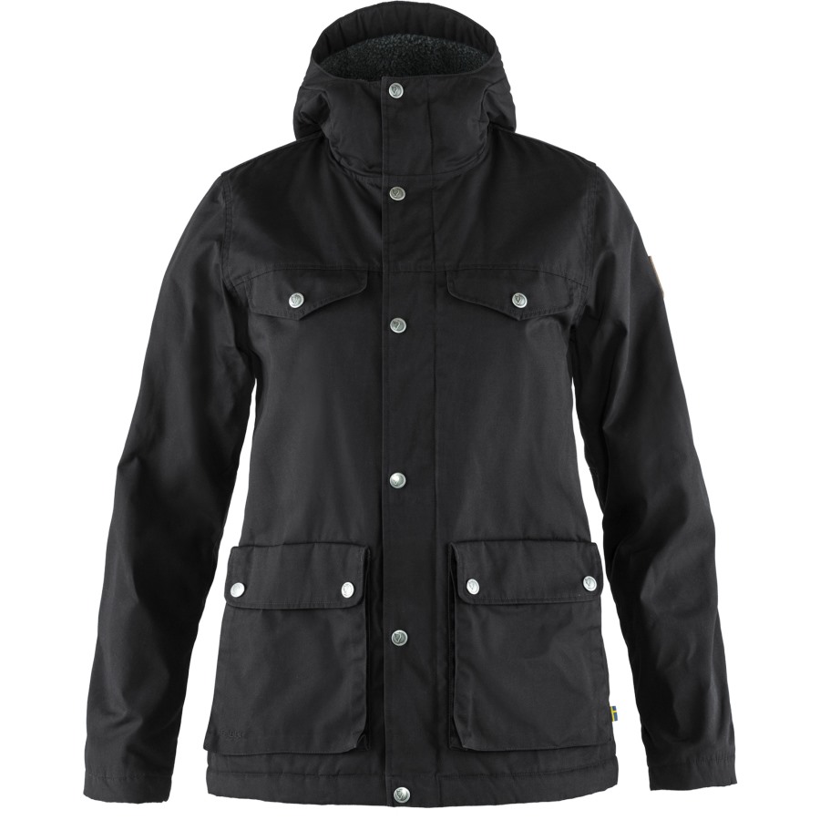 Black Greenland Winter Jacket W Fjällräven Outlets