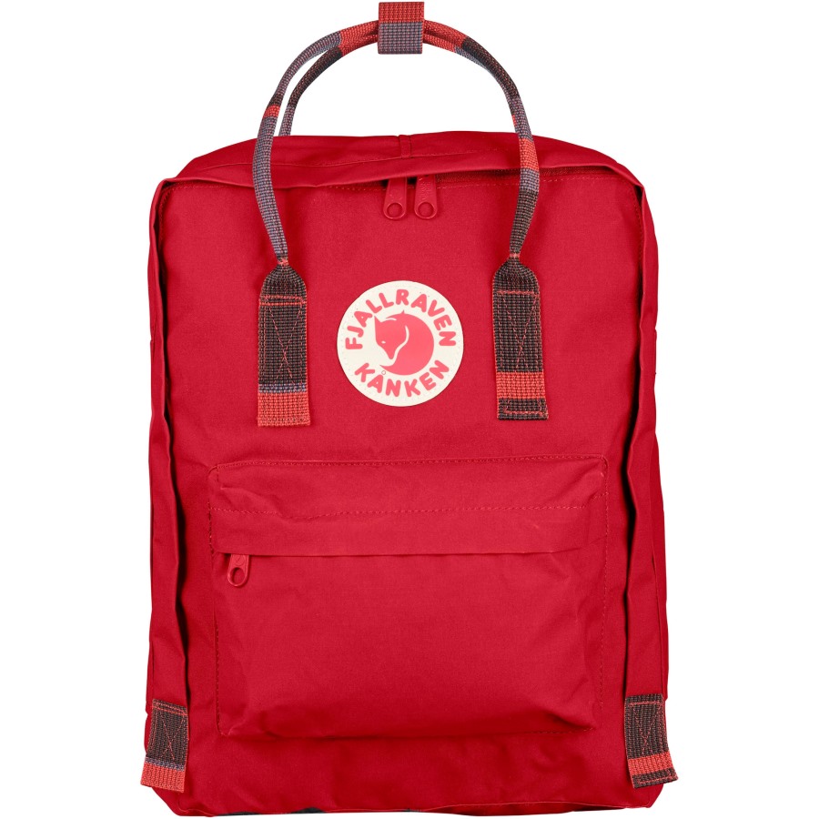 Fjällräven Outlets Kånken Deep Red-Random Blocked